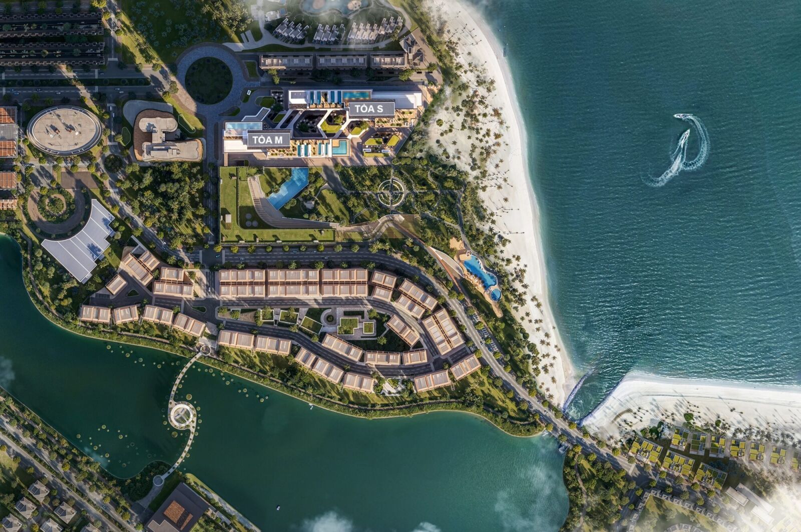 mặt bằng dự án aria bay hạ long