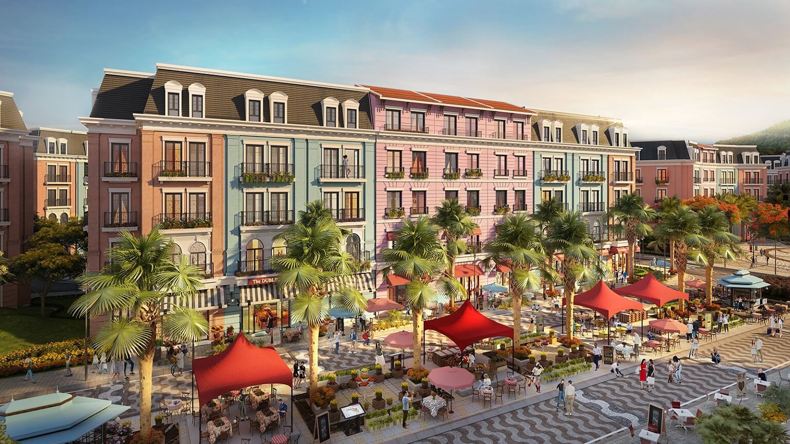shophouse dự án sora bay hạ long