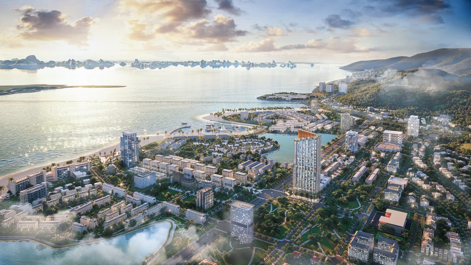 vị trí dự án sora bay hạ long