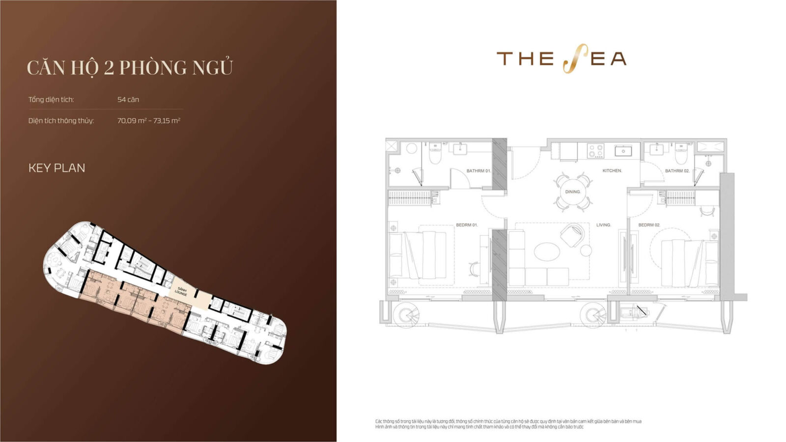 thiết kế căn hộ dự án the sea hạ long