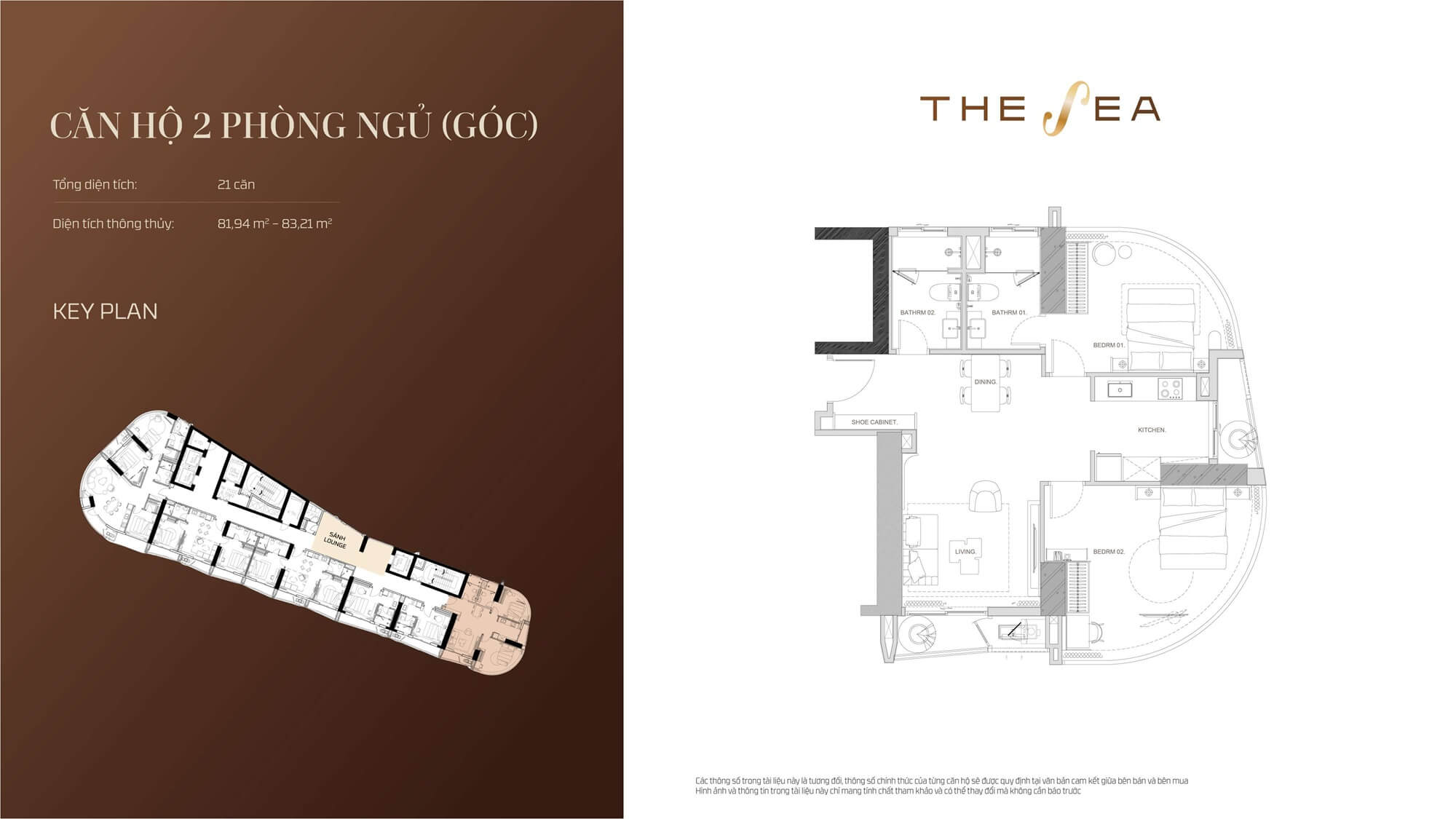 thiết kế căn hộ dự án the sea hạ long