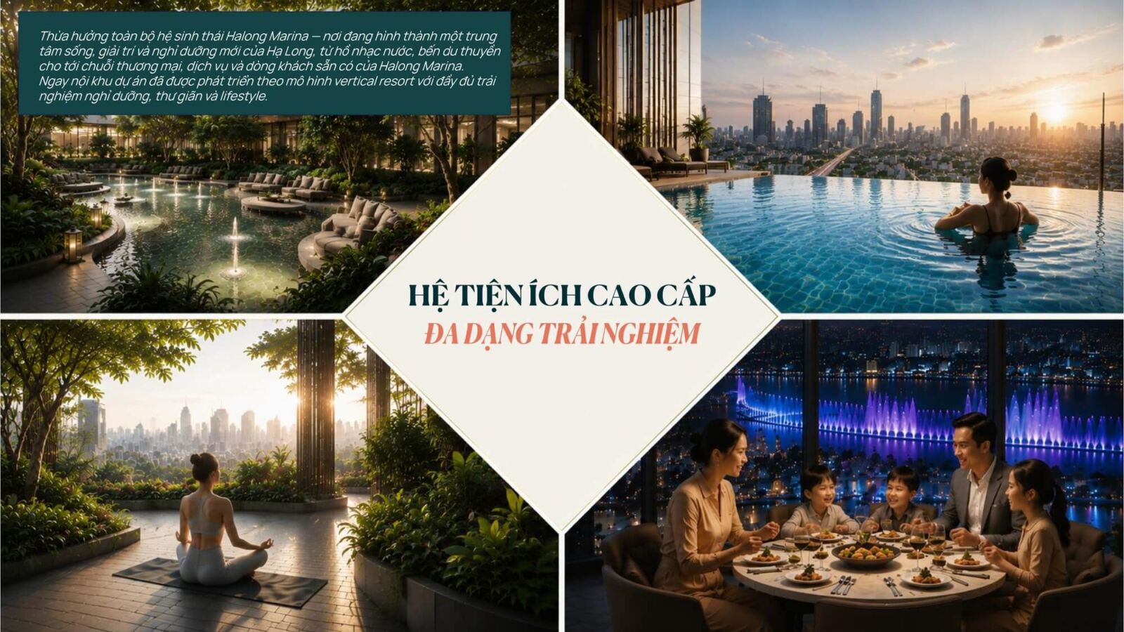 tiện ích dự án prima bay hạ long