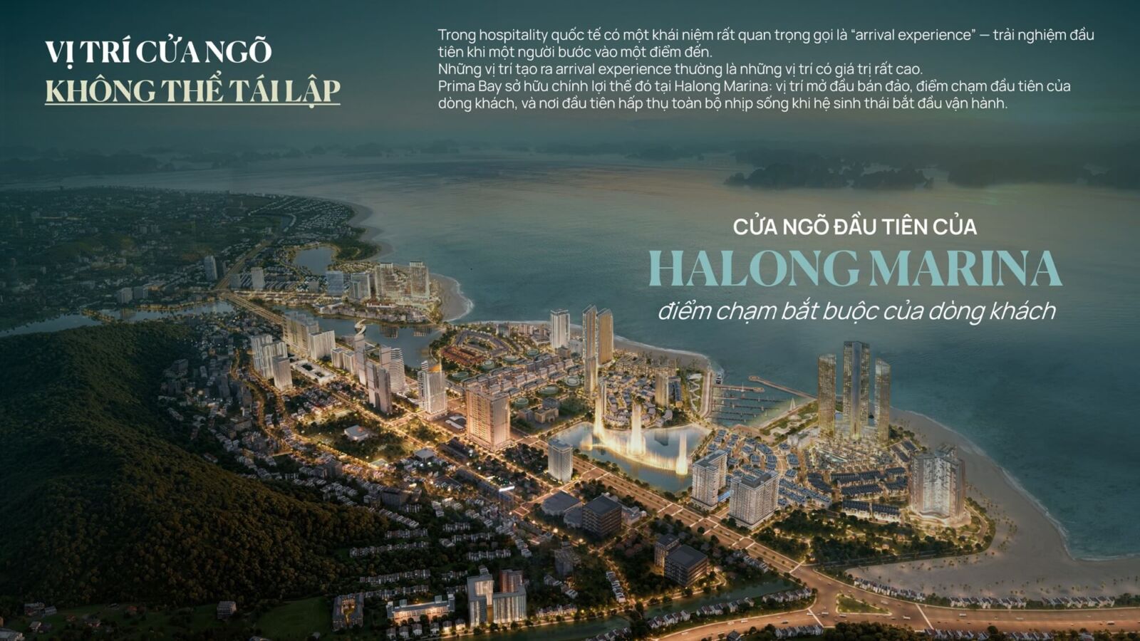 vị trí dự án prima bay hạ long